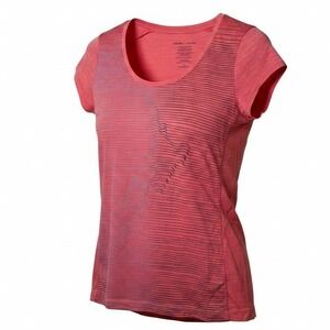 Icebreaker Women Performance Tee L Pink Merino Wool Cool-Lite Graphic Gorpcore